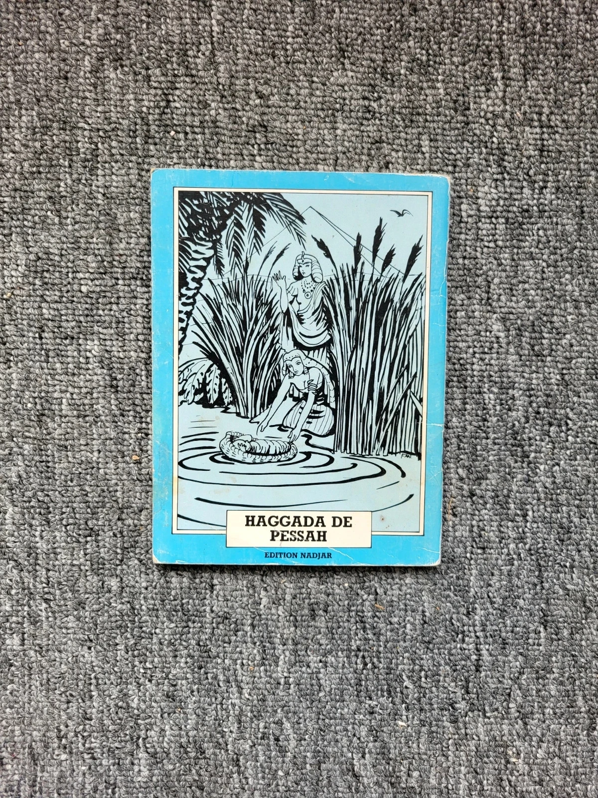 Livre Haggada de Pessah - Édition Nadjar - Judaïca Illustration Hébreu